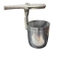 CANECA ANTI RESPINGO EM ALUMINIO C/ GARRA 4"